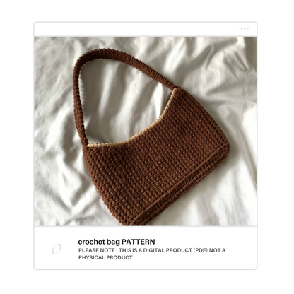 Pattern - Aesthetic Crochet Shoulder Bag